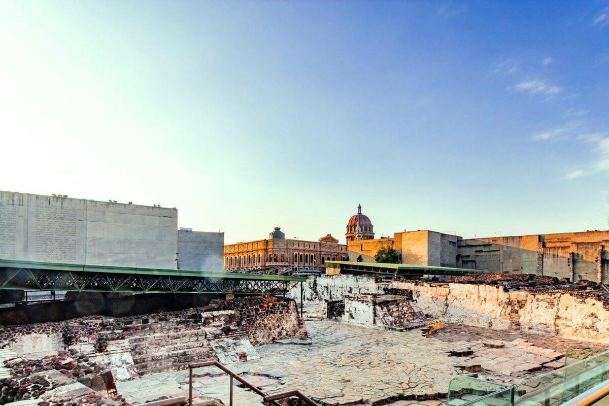 Muuuy Mexicano A 2 Cuadras Del Zocalo เม็กซิโกซิตี้ ภายนอก รูปภาพ