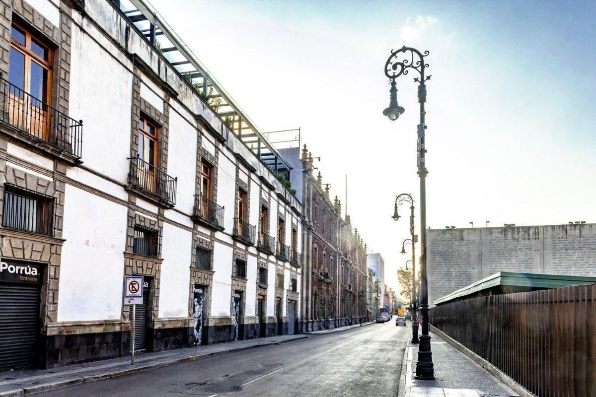 Muuuy Mexicano A 2 Cuadras Del Zocalo เม็กซิโกซิตี้ ภายนอก รูปภาพ